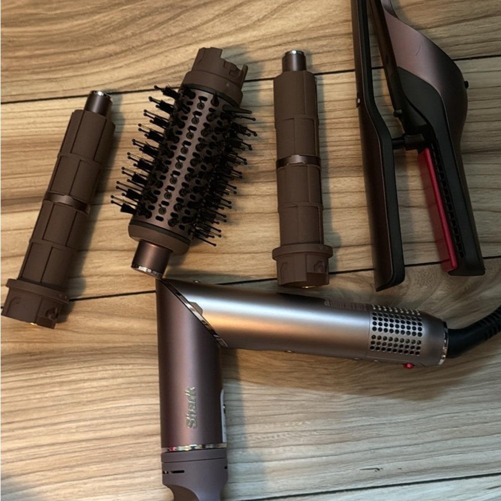 Shark flex fusion air and ceramic styling system